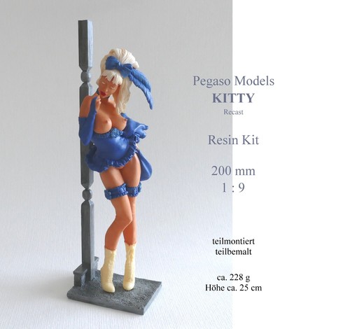 Sehr gut teilbemalt figur - gut,